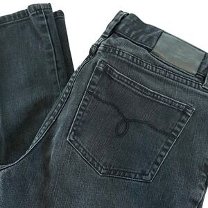 Lauren Jeans Co. Ralph Lauren Women's Black Straight Leg Jeans Size 6 VTG Y2K‎